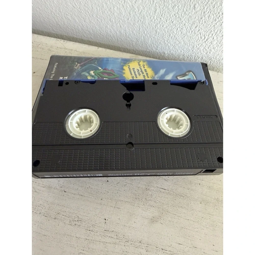 Vintage Pokemon 4Ever VHS 2003 Pikachu